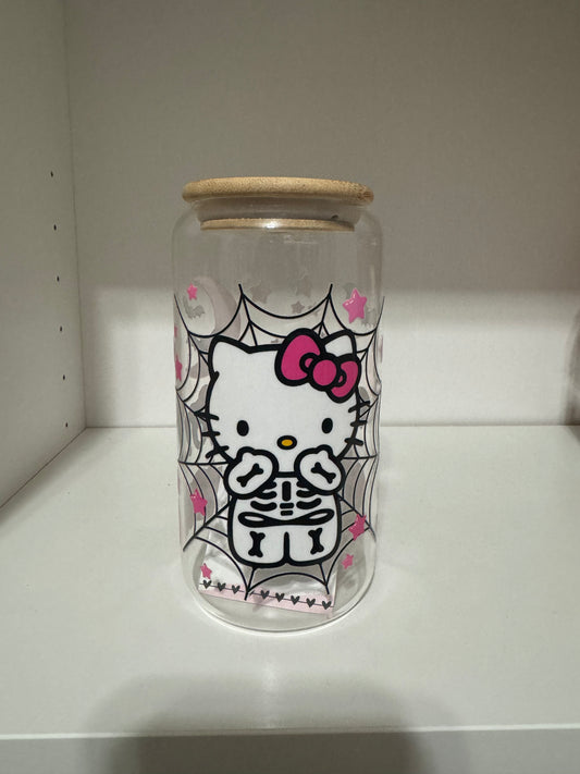 Skeleton Glass Cup