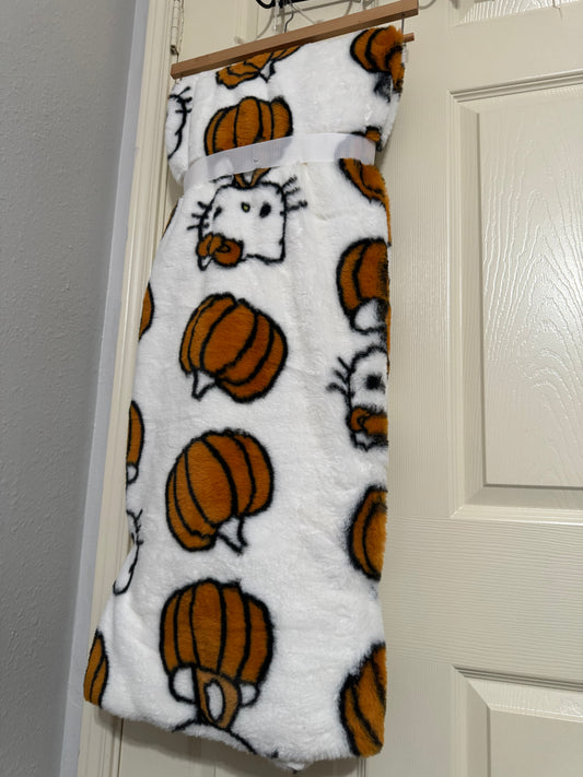 Pumpkin Throw Blanket