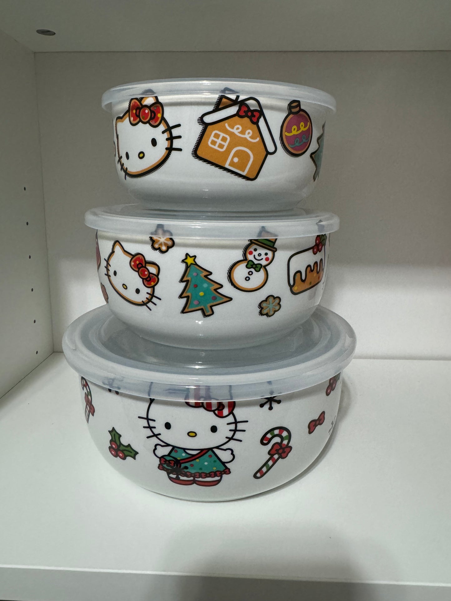 White 3 Tier Set