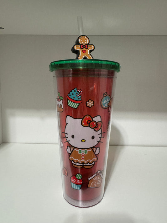 Plastic Red Christmas Cup