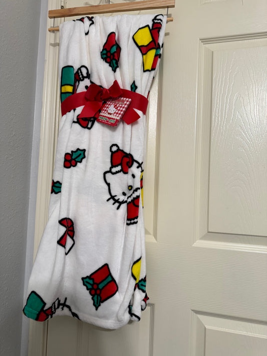 HK Christmas Throw Blanket