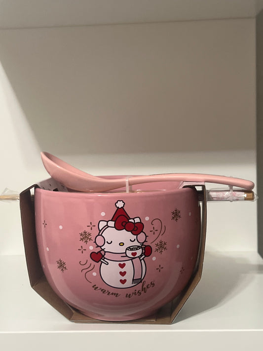 Warm Wishes Ceramic Glass Bowl