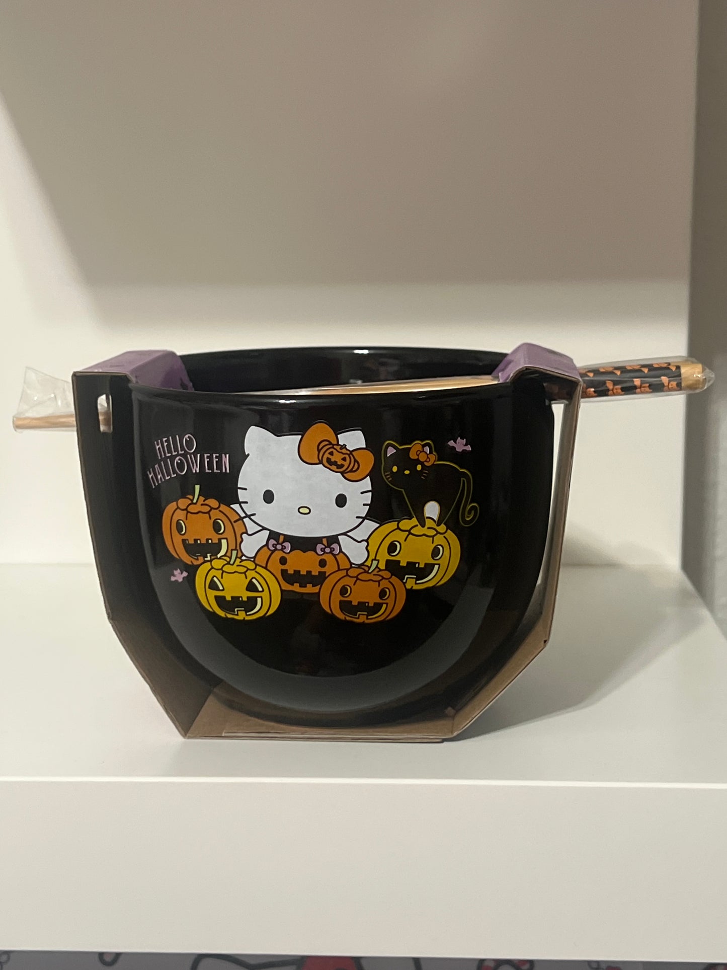 Hello Halloween Ceramic Bowl